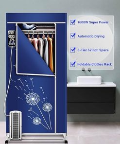 Portable 1600W Clothes Dryer for Apartments Travel and RV Use 2