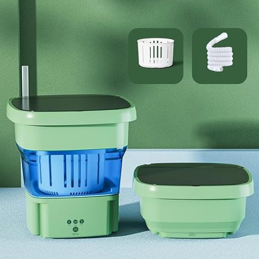 Compact 15L Portable Washing Machine for Travel and Small Items