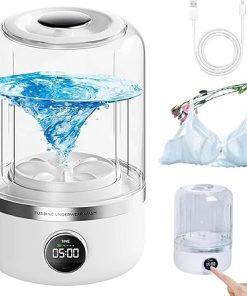 Ye02 Portable Mini Washer for Underwear and Bra 20 Uses Per Charge