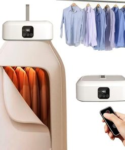Compact Portable Dryer with 480 Minute Timer for Quick Drying