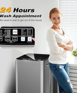 Full Automatic 25 LBS Portable Washing Machine for Apartment Use 2