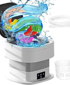 Compact 11.5L Portable Washing Machine for Travel and Small Spaces