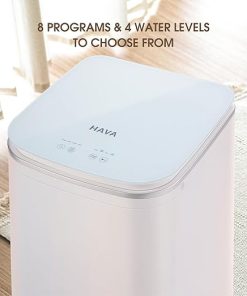 HAVA Portable Washing Machine 0.8 Cu Ft Fully Automatic 8 Wash Cycles 2