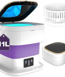 Portable Mini Washer Dryer Combo 11L for Baby Clothes and Travel