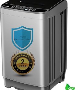 Compact 2.3 Cu ft Portable Washing Machine for Apartments and Dorms