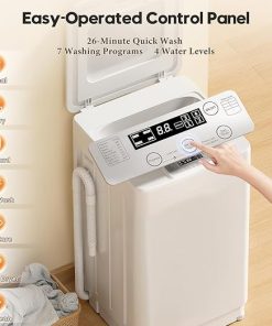 Auertech Portable Washing Machine 18 lbs Fully Automatic Top Load 2