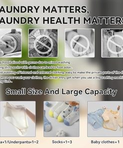 Portable Mini Washing Machine for Small Spaces and Travel Use 2