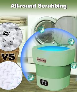Large Intelligent 18L Portable Washing Machine for Travel and Apartments 2