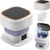 Compact 16L Portable Washing Machine and Spin Dryer for Travel 4