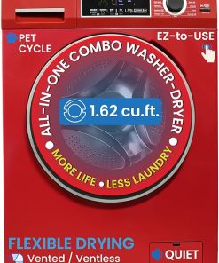 Equator All in One Washer Dryer Ventless Vented Pet Cycle 15lbs