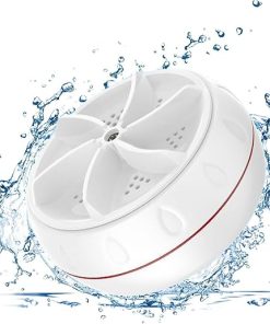 Compact Ultrasonic Portable Washing Machine for Home and Travel