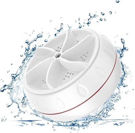 Compact Ultrasonic Portable Washing Machine for Home and Travel