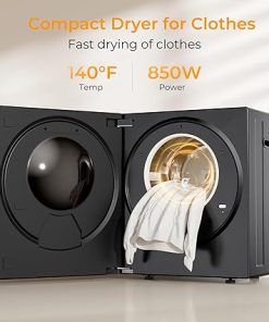 Euhomy 1.5cu.ft Portable Clothes Dryer for Apartments with 4 Modes 2