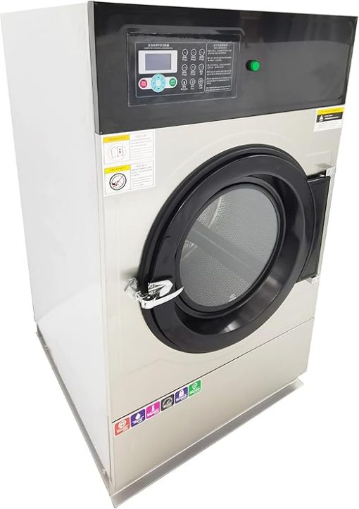 INTSUPERMAI Commercial & Industrial Clothes Dryer Heavy-Duty Automatic Dryer Machine Laundry Equipment,33LB Auto Dry Capacity for Hotels, Laundromats, Factories 220V 3-Phase - Image 2
