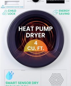 Equator 24 Heat Pump Dryer 3.7 cf 20 lbs Eco Sensor Ventless 110V