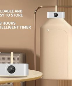 Portable Clothes Dryer with Timer and LED Light for Travel and Home 2