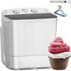 13L Portable Washing Machine with Spin Dryer for Small Items 4