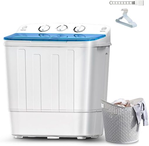 Portable 18lb Washer and Spin Dryer Combo for Apartments and RVs - Image 2