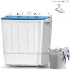 Portable 15L Mini Washing Machine with Spin Dryer for Travel 4