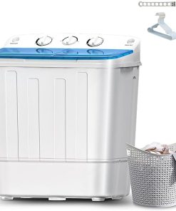 Portable 18lb Washer and Spin Dryer Combo for Apartments and RVs