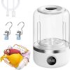 Compact Twin Tub Washing Machine with Built-in Drain Pump 26Lbs 4