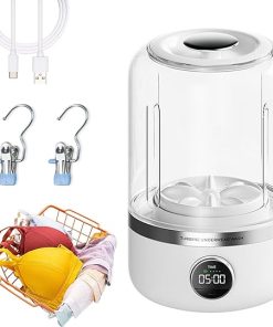 Ye02 Mini Portable Washer for Underwear and Small Laundry Needs