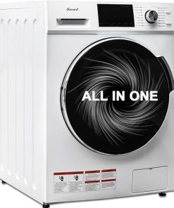 24″ All in One Washer Dryer Combo 2.7 cu.ft for Apartment Use White