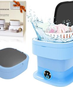 Portable Folding Washing Machine for Small Clothes and Baby Items