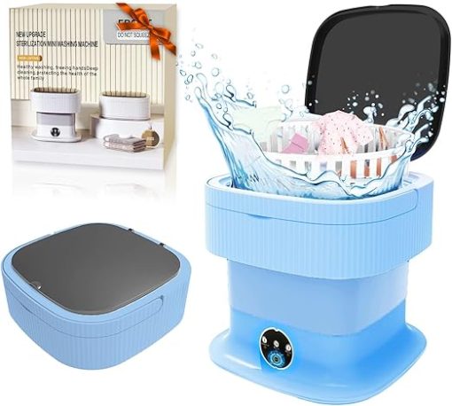 Portable Folding Washing Machine for Small Clothes and Baby Items