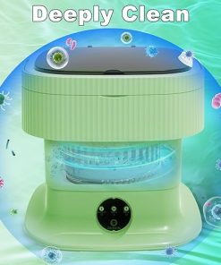 Compact 18L Portable Washing Machine for Travel Baby Laundry 2