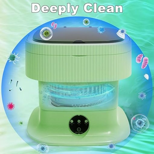 Compact 18L Portable Washing Machine for Travel Baby Laundry - Image 2