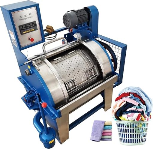 Industrial Laundry Washing Machine 33LBS Stainless Steel Washer 750W - Image 2