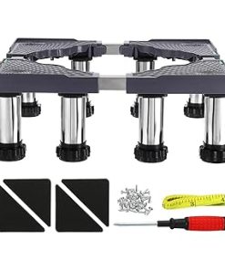 PATIKIL Mini Fridge Stand Adjustable Base Tray for Appliances