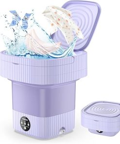 Portable 10L Folding Washer for Baby Clothes and Small Items