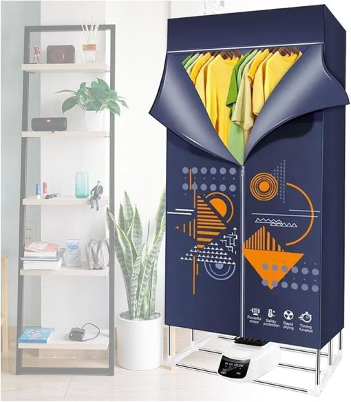 Electric Apartment Clothes Dryer Heated Airer for Light Clothes Baby - Image 2