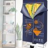 Electric Apartment Clothes Dryer Heated Airer for Light Clothes Baby