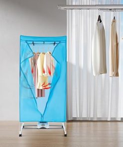 1000w Portable Clothes Dryer Mini with Timing and Universal Wheels