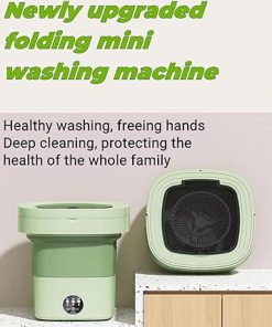 Portable Mini Washing Machine 11L High-Capacity Ideal for Travel 2