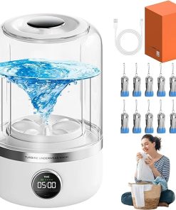 Portable Mini Washing Machine for Underwear and Socks 4000mAh