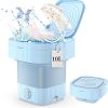 Compact 10L Portable Washing Machine for Travel and Camping Use