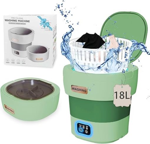 Large Capacity Portable Washing Machine for Travel and Camping