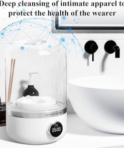 Portable Cordless Mini Washing Machine 4000mAh for Travel and Camping 2