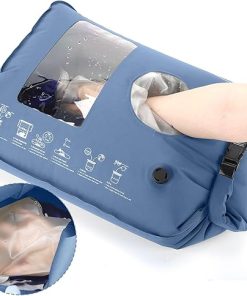 Portable Washing Machine Bag for Camping Travel Laundry Essentials