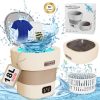 Compact 8L Portable Washing Machine for Baby Clothes and Travel 3