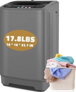 Nictemaw Portable Washing Machine 2.4Cu.ft Compact Washer Dryer Combo