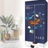 Electric Apartment Clothes Dryer Heated Airer for Light Clothes Baby 4