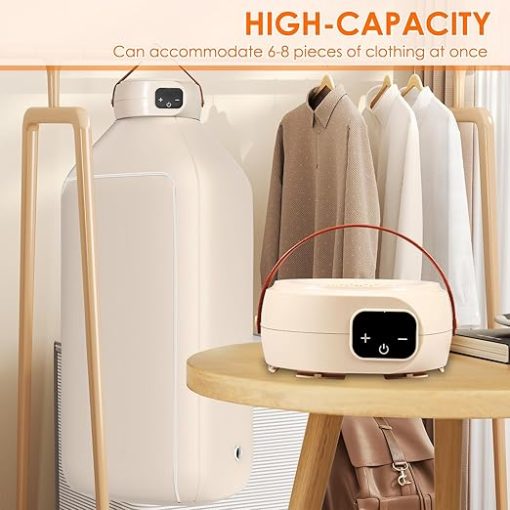 Compact Portable Clothes Dryer for Apartments and RVs with Timer - Image 2