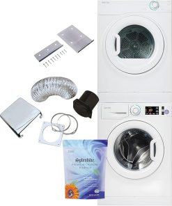 Splendide WFL1300XD Washer DV6500X Dryer Stacked Bundle Freight Delivery