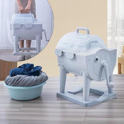 Portable Hand Crank Laundry Wringer for Camping and Apartment Use