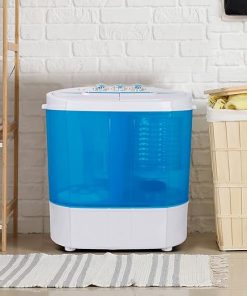Portable Compact Washing Machine 9.9lb Twin Tub Top Load Combo 2
